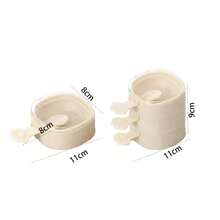 1pc Multi-Layer Silicone Ice Pop Mold With Lid, Cat Ice Pop Mold With Stick, DIY Food Storage Container - Multicolor - View 4