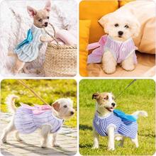 4 piezas Vestidos para perros Ropa para perros y cachorros Vestidos de princesa de verano para mascotas Falda de tutú para perritas Ropa para Chihuahuas, Yorkies y gatos (Talla extra pequeña) - X-Pequeño - Ver 4