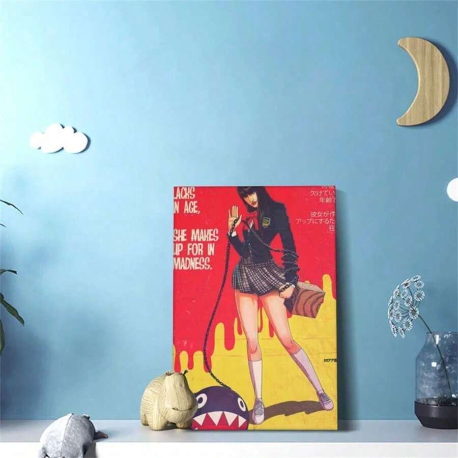 Popular Movie Posters, Canvas Art Posters, Wall Art Image Printing, Modern Home Bedroom Decoration Posters Canvas Painting Posters And Prints Wall Art Pictures For Living Room Decoration Optional Frame ,Wall Art With Frame - Multicolor - View 1