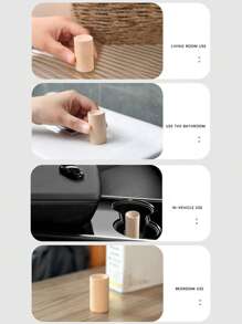 10pcs/5pcs/1pc Aromatic Wooden Fragrance Stick, Aromatherapy Essential Oil Scented Lasting Fragrance, Flameless Volatile Wooden Material
