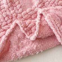 1件心形蝴蝶結圖案超柔軟塔夫塔天鵝絨毯－輕盈蓬鬆、舒適保暖，適合沙發或床鋪，白色，四季通用，適合蜷縮或放鬆，也可作為床毯使用。返校季；學校用品，宿舍寢具 - 粉色 - 查看 8