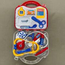 12pcs Children Doctor Roleplay Toy Set, Stimulate Kids' Imagination, Includes Medical Equipment Like Stethoscope, Injection, Suitcase, Suitable For Boys And Girls, Great Gift For Halloween, Christmas - Multicolor - View 22