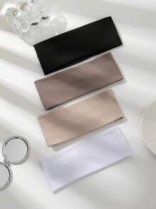 4/3/2/1 pieza Correa para el cabello de mujer de uso diario multiusos, adecuada para correr al aire libre y rendimiento de yoga - Absorción de humedad, elástica y cómoda, apta para todos los entusiastas del fitness, mantiene el cabello y el sudor alejados