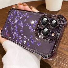 1 件透明 TPU 防摔保护壳适用于 17 Air、17 Pro Max、11、15 Pro Max、14 Pro Max / Galaxy、SAM / Honor / Note 13 Pro / 12C / 13C / S25 Ultra / S24 Ultra / 16 / 16 Pro / 16 Pro Max / 14 / 14 Pro / 14 Pro Max / 15 / 15 Pro / 15 Pro Max / 11 / 12 / 13 / 14 / 15、Redmi Note 14 / A3 / A5 手机 - 深紫色 - 查看 6