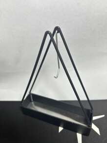 1pc.European Creative Mosquito-Repellent Vertical Hanging Display Iron Art Metal Home Mosquito-Repellent Box, All Iron Tripod Plastic Tripod Snail Mosquito-Repellent Rack Incense Tray With Mosquito-Repellent Ash Storage Rack