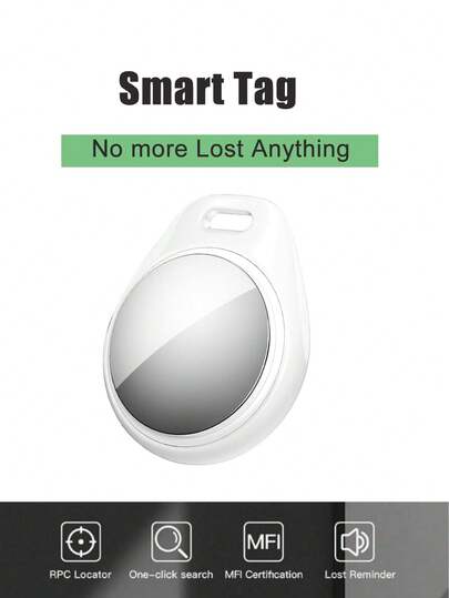REMAX GPS Smart Tracker, Wireless Smart Tag Anti Lost Locator Tracking Device Works With Apple Find My APP, For Cars, Keys, Wallet, Luggage, Backpack, Pets More Item Finder, Replaceable Battery, Privacy Protection, Compatible With IOS System., Travel Must Haves, Family Travel, Luggage Must Haves