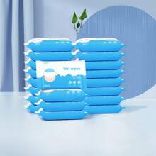 Portable Wet Wipes - Convenient Portable Cleaning Wet Wipes Suitable For Outdoor, Travel, Hiking, BBQ, Work And Daily Use
