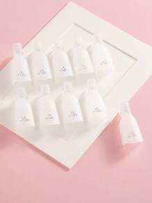 20/10 piezas Clips quitaesmalte de uñas, Pinzas para esmalte de uñas acrílicas, Clips quitaesmalte de gel, Pinzas de plástico acrílicas para manicura y limpieza de esmalte de uñas, Herramientas para la eliminación y limpieza de uñas - Multicolor - Ver 11