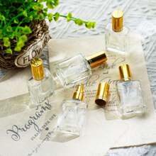 6pcs+4 Accessories 15ml Transparent Perfume Spray Bottle, Including 6 Spray Bottles, 2 Funnels, And 2 Sub-Packing Artifacts