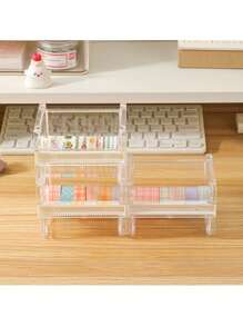 Overlap Tape Cutter, Planner Tape Dispenser & Transparent Tape Base, Sold Separately Without Tapes