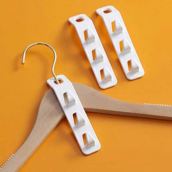 Space Saving Clothes Hanger: 3 Hook Heavy Duty Plastic Clothes Organizer - Wardrobe Must-Have Storage Artifact For Pants, Shirts, Scarves, Sweaters And Coats!