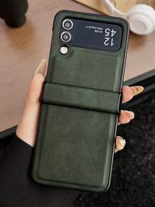 1 Stück Notizbuch im Businessstil aus Leder, kompatibel mit Samsung Galaxy Z Fold 4/5/6 & Galaxy Z Flip 4/5/6 Handyhülle