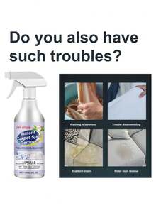 Carpet Stain Remover For Cleaning Marker Pen, Footprints, Fruit Stains, Watercolor Pen, Mark, Everyday Stains, Special Carpet Cleaning Agent For Easy Cleaning And Removal Of Stains, Clean And Long-Lasting Fragrance Detergent, Gift To Friends And Family, (New And Old Models Are Shipped Randomly) - Multicolor - View 7