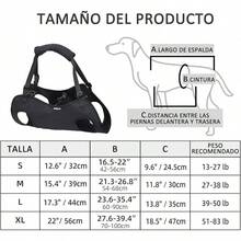 EstiloTendenciaArnéS PortáTil Elevador Para Perros, Chaleco Elevador De Eslinga De Apoyo Y RehabilitacióN Para Mascotas Con Lesiones En Las Articulaciones, Artritis (M)Calidad PremiumVersióN Mejorada