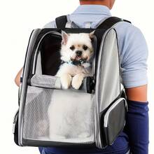 Schwarzer/Beige/Hellgrauer/Blauer/Rosa Katzen & Hunde atmungsaktiver Rucksack, tragbares Design