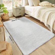 1pc, Soft Area Rugs For Bedroom Fluffy, Non-Slip Fuzzy Shag Plush Soft Shaggy Bedside Rug, Tie-Dyed Living Room Carpet For Girls Kids Baby Teen Dorm Home Decor, Bedroom Living Room Nursery Room Rug , Easy-Care Home Accent