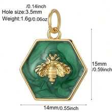 1pc Copper Micro-Inlaid Zirconia Devil Eye Dog Sun Shaped Pendant, DIY Bracelet Necklace Earrings Keychain Versatile Accessory - Multicolor - View 29