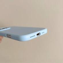 Funda de teléfono delgada y a prueba de golpes de silicona suave y minimalista, compatible con las series Apple 16 Pro Max, 15, 14, 13, 12, 11 Pro Max, Pro y Plus, de alta calidad