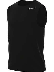 Nike Men's Dri-Fit Legend Sleeveless Fitness T-Shirt Tank Top - 黑色 - 查看 2