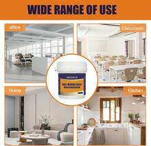 Drywall Repair Kit Drywall Hole Repair Patch Kits Wall Spackle Repair Paste With 8.5OZ White Wall Repair Putty With Scraper, Wall Surface Hole Fill Quick And Easy Solution (1Pack) - 1Pack - View 7