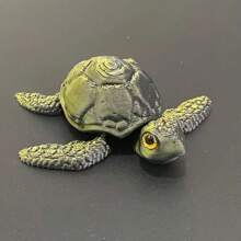 3D Printed Realistic Turtle Aquarium Decor, Movable Joints