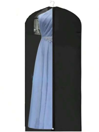 Portatrajes Bolsas Colgantes para Trajes, Sacos, Chamarras, Camisas, Blusas, Vestidos. Portador de Ropa para Viaje. Protector de Ropa con Ventana para closet. Funda de Ropa (set 2: 100x60cm)