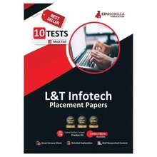 Timeless Tome Larsen And Toubro (L&T) Infotech Placement Papers Prep Book 2023 - 10 Full Length Mock Tests (Solved Objective Questions) With Free Access To Online T-1583 - Single Book - View 2
