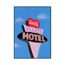 1 tấm áp phích cổ điển trừu tượng retro mê cung trí óc in vải canvas nghệ thuật treo tường giữa thế kỷ cho phòng khách trang trí nhà khung tùy chọn - Nhiều màu - Xem 86