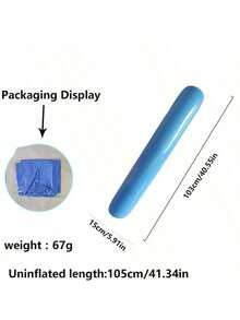 1 Stück aufblasbarer Schwimmstab, bunte PVC Schwimmhilfen für Erwachsene Outdoor Wassersport Zubehör, Strand-Pool-Party Dekoration, aufblasbarer Schwimmstab