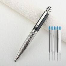 扭转金属圆珠笔，高级成人办公圆珠笔可伸缩旋转金属滚珠笔 - 308148 - 查看 13