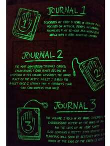 LIBRO GRAVITY FALLS DIARIO 1 Pasta Blanda - Libro único - Ver 5