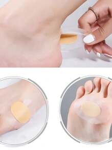 120 pegatinas de gel de silicona para zapatos, cuidado de los pies altamente adhesivo, almohadillas de gel, pegatinas transparentes ultradelgadas para talón, pegatinas anti rozaduras para talón, pegatinas impermeables para tacones altos disponibles para todas las estaciones