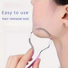 Spring Facial Hair Removal Device, Spring Facial Hair Removal Device, Women's Portable Threaded Facial Hair Removal Device, Portable Lip Hair Removal Device, Spring Device Beauty Tool, Facial Threaded Hair Removal Device - 1 mục ngẫu nhiên - Xem 1
