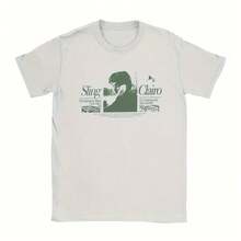 T-Shirts Clairo Sling Singer Novelty Cotton S Short Sve Crewneck Clothes Plus SizePlus Experience Unmatched Comfort And Durability With Our 220G Heavyweight 100% Cotton T-Shirt. Designed For Those Who Value Quality And Substance, This Tee Offers A Structured Fit, Soft Feel, And Long-Lasting Wear. Perfect For Casual Style, Layering, Or Everyday Essentials, It's Breathable Yet Sturdy-Your New Favorite Go-To Shirt. - 白色 - 查看 1