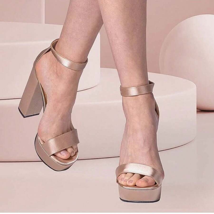 Plataforma de Mujer - Beis - Ver 1