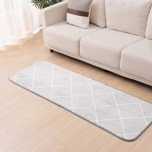 Rug, Washable, All Season, Room Mat, Small, Play Mat, Nordic, Anti-Mite, Non-Slip, Washable Rug, Compatible With Hot Carpet, Compatible With Floor Heating, Summer, Winter, Mat, Rug Mat, Carpet, Rug Carpet, Flannel, Washable, Carpet, Living Room - Gray-line - View 14