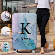 Vỏ bọc vali tùy chỉnh Vỏ bọc vali linh hoạt 18-32 inch cho vali 18 đến 32 inch Vỏ bọc vali tùy chỉnh cá nhân Tên tùy chỉnh Họa tiết Bảo vệ chống trầy xước Vỏ bọc vali Vỏ bảo vệ Vỏ bọc chống bụi Vỏ bọc chống bụi vali xe đẩy Phụ kiện du lịch Cửa hàng Quay lại trường học - Nhiều màu - Xem 5