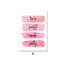 Stampa su tela con cartellone di moda, pennelli per trucco a forma di rossetto, quadro artistico pittura cosmetici, immagini di bellezza, cartellone per camera da ragazza, decorazione per la casa, opzionale con cornice