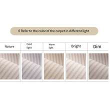 1 tấm thảm đầu giường màu be trơn, thảm phòng ngủ bền, dễ vệ sinh, thân thiện với mèo, có vòng dứa thiết kế đơn giản, thảm chống trượt có thể giặt được cho phòng ngủ, thảm trải ban công và cửa sổ hình vòm, đồ trang trí phòng ngủ, đồ trang trí phòng, thảm nhỏ, thảm - Nhiều màu - Xem 8