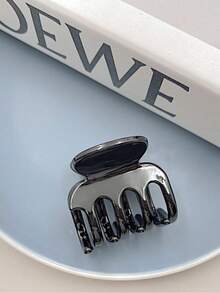 4 Stück/1 Stück Damen Mittel 5cm/1,97 Zoll schwarze & braune quadratische Kunststoff leichte Haarspange, modische vielseitige hochwertige elegante einfache einfarbige Haarklammer, geeignet für täglichen Ausgang, Lässig, Party, Pendeln, Urlaub, Gesichtswäsche, Make-up, passende Kleidung Haarspangen Haarklammer Haarklammern Haarklammer Haarfänger Clip, Klammer Herbst Winter Haaraccessoires für Frauen - Kleine Kielgreifklemme - Übersicht 13