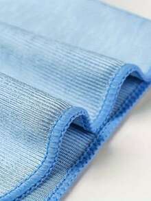 3/5 Stücke Mikrofaser Reinigungstücher - ohne chemische Zusätze, ohne Fusseln, ohne Kratzer, super weicher Wischtuch geeignet für Glas, verschiedene Oberflächen, Fenster, Spiegel, Autos, elektronische Geräte und Kameraobjektive - zum Reinigen von Elektronikprodukten | Chemiefreie Mikrofaser Reinigungstücher | Gestapelte Anzeige - Blau - Übersicht 11