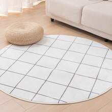 Rug, Washable, All Season, Room Mat, Small, Play Mat, Nordic, Anti-Mite, Non-Slip, Washable Rug, Compatible With Hot Carpet, Compatible With Floor Heating, Summer, Winter, Mat, Rug Mat, Carpet, Rug Carpet, Flannel, Washable, Carpet, Living Room - Línea blanca - Ver 14
