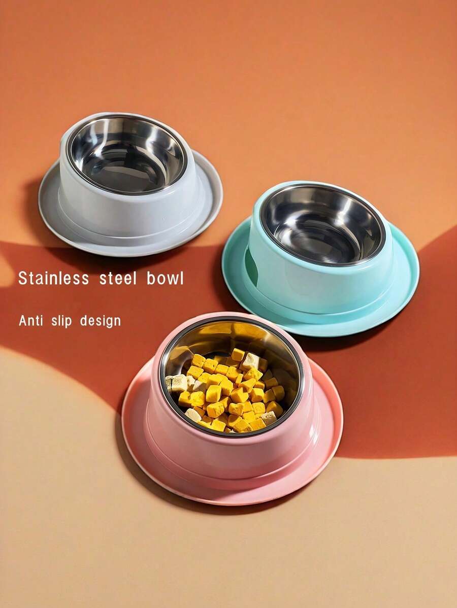 SuperDesign Mess-Free 15° Tilt Bowl For Dogs And Cats, Tilt-Angle Bulldog Bowl Dog Feeder, Non-Slip And Spill-Proof, Makes It Easier To Reach Food