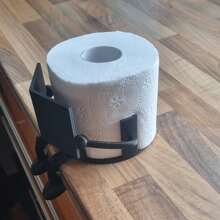 Portarotolo di carta igienica per lettura - Accessorio unico da bagno stampato in 3D per lettura, portarotolo di carta, aggiunge divertimento al bagno, adatto per decorazione domestica, bagno ufficio, bagno di famiglia o qualsiasi bagno, accessorio bagno creativo, organizzatore bagno, regalo di ritorno a scuola