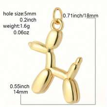 1pc Copper Micro-Inlaid Zirconia Devil Eye Dog Sun Shaped Pendant, DIY Bracelet Necklace Earrings Keychain Versatile Accessory - Multicolor - View 40