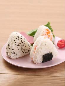 2pcs Kitchen Accessories, Sushi Mold, Triangle Shape Mold, Sushi Making Mold, Sushi Tools, Rice Ball Onigiri Bento Maker Mold - Multicolor - View 9
