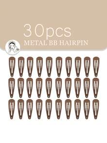 Set de pasadores de pelo de metal simple, adecuado para uso diario, festivales y ocio, para mujeres, herramientas para el cabello, rizos para mujeres, otoño, viajes, accesorios para el cabello de mujeres, artículos para el cabello, regalos, regalos para mujeres, regalos de Navidad, regalos para adultos, accesorios para mujeres, regalo de iniciación, ideas de regalo de Navidad para mujeres, belleza, regalos de Navidad para mujeres, accesorios para la cabeza, pinzas para el cabello, pasadores - Multicolor - Ver 10