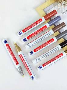 1/2pcs Waterproof Ceramic Tile Joint Filling Pen For Kitchen, Bathroom Wall And Floor Tile Gap Color Changing And Repair, Stickers, Wall Decal, Vinyl Decal For Home Decorations, Spring Decoration Items Refresh Your Home, Festival Decoration Stickers Gifts Birthday Graduation - Multicolor - View 10