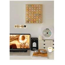 1 szt. Akrylowe przezroczyste pudełko ekspozycyjne na figurki, pudełko niewidoczne i przedmioty kolekcjonerskie