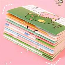 10 pièces/5 pièces/1 pièce Ensemble de mini-cahiers mignons de dessin animé, organiseur personnel avec couverture en papier, convient pour les fournitures de bureau, la papeterie pour étudiants, le petit cahier de poche portable, les fournitures scolaires, la rentrée scolaire